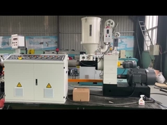 50-110mmPP PE PVC 단일 벽 파형관 구축 생산 라인