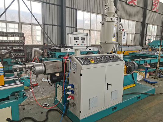 플라스틱 HDPE PPR PP PVC 전선관 단일 벽 파형관 압출 라인