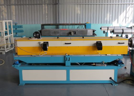 1200kgh 800mm 두 배 벽 물결 모양 관 기계