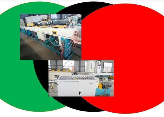 HDPE 쌍둥이 나사 750mm 플라스틱 관 밀어남 선