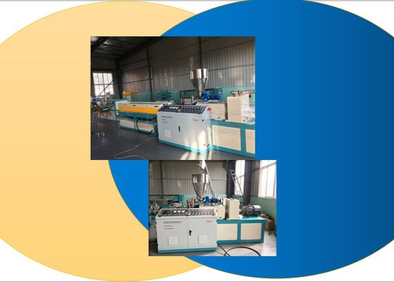 HDPE PVC 800mm 쌍둥이 관 밀어남 생산 라인