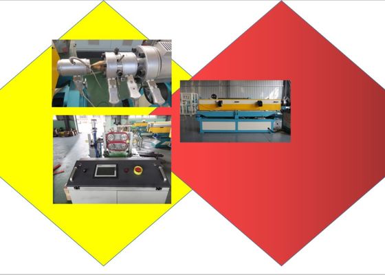 PVC 750mm 플라스틱 물결 모양 관 기계