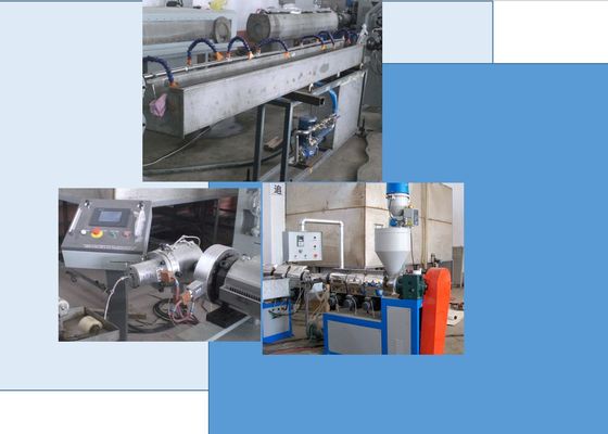 PP HDPE 강선 강화 호스 압출기 Machine/ 휜 관 기계