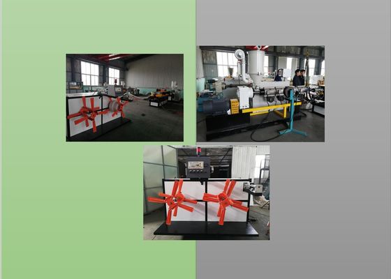 배수구 PPR PE 800mm 단일 벽 골판지 파이프 압출 라인