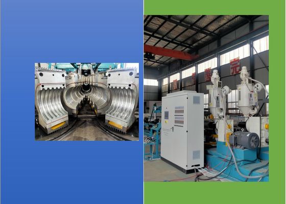 쌍 스크루 PLC 50 kg/H 플라스틱 파이프 생산 라인