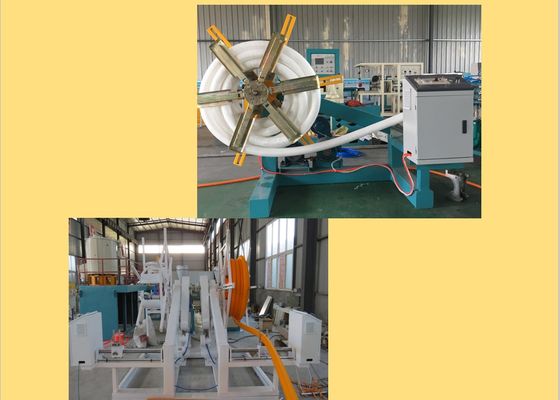 필수적 100 kw 12m/Min 물결모양 배수관 압출기