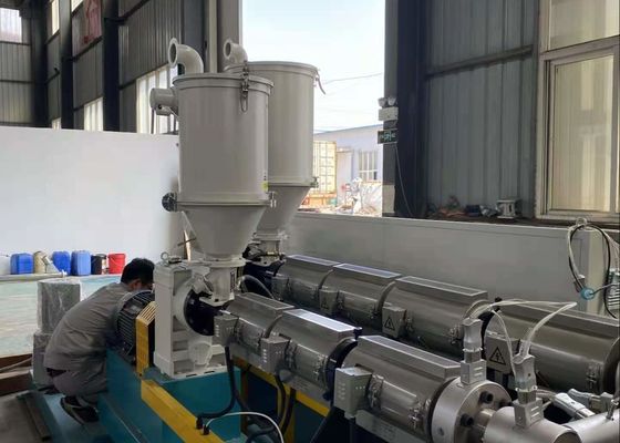 200 밀리미터 HDPE PE 플라스틱 파이프 생산 라인 고효율