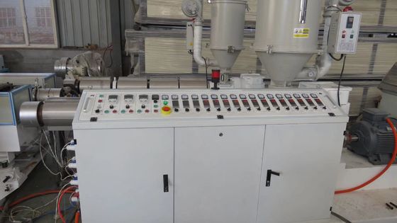 10-20 M/Min PVC PE PP 단일 벽 골판지 파이프 기계