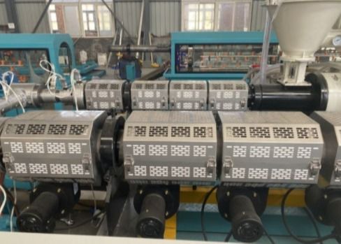 63mm 120-220kg/h 가스 공급 단일 나사 PE 파이프 압출기 기계