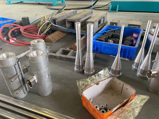 기계 원뿔 두 배 나사 압출기를 만드는 120kg/h PVC 관
