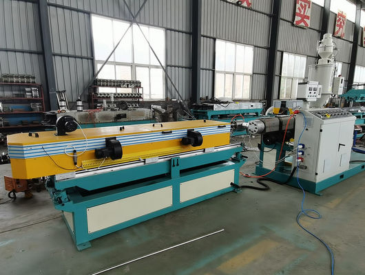 플라스틱 HDPE PPR PP PVC 전선관 단일 벽 파형관 압출 라인