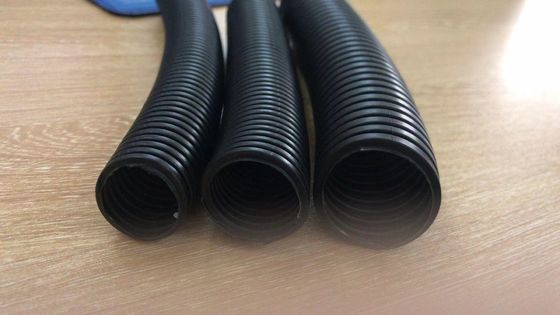 PE PP PVC 단일 벽 파형관 압출 라인 고속도