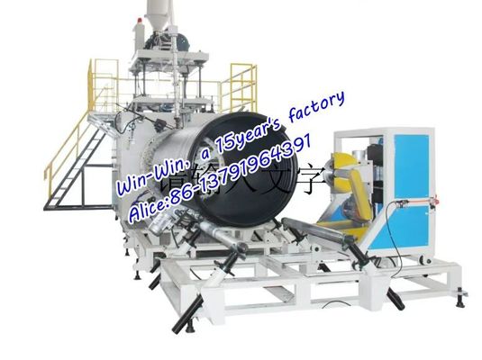 구조용 벽 HDPE 나선형 권선 파형관 구축 생산 라인