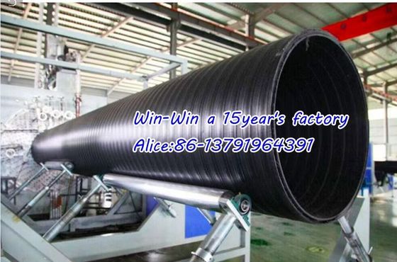 구조용 벽 HDPE 나선형 권선 파형관 구축 생산 라인