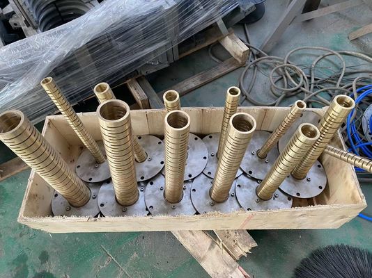 작은 플라스틱 HDPE PE 물 공급 도관 관 압출기 HDPE 관 밀어남 선
