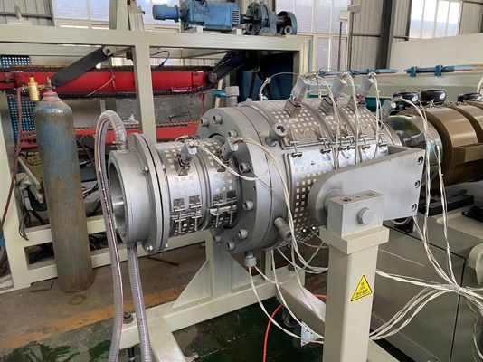 자동적인 물 공급 배수장치 PVC 관 밀어남 선 PLC 통제