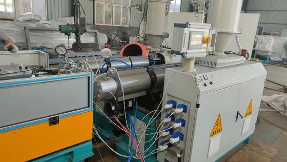 신축성 플라스틱 HDPE 신선한 공기 중벽 파형관 압출 라인