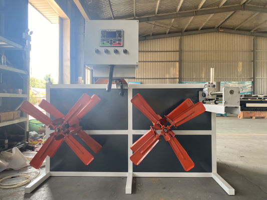 고속도 HDPE PP PVC 단일 벽 파형관 압출 라인