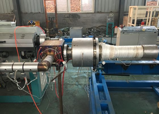 HDPE 800mm는   관 밀어남   선을 주름을 잡았습니다
