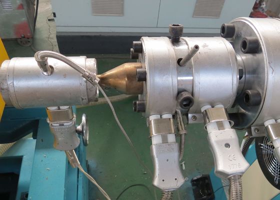 PVC 110mm 단 하나 벽 물결 모양 관 밀어남 선