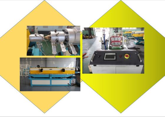 LDPE PVC 130mm 플라스틱 물결 모양 관 기계