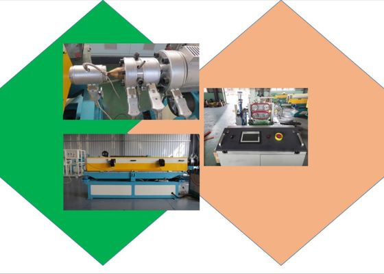 PVC 160mm 두 배 벽 물결 모양 관 기계