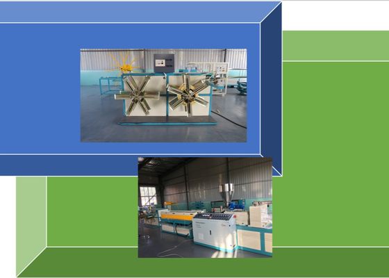 전기 단일 벽 파형관 BAR 케이블 BAR 관 Extruding/ 합성수지 파형관 기계