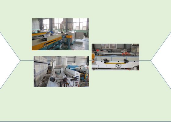 17 밀리미터 HDPE 파이프 압출 라인 PVC 케이블 압출 라인