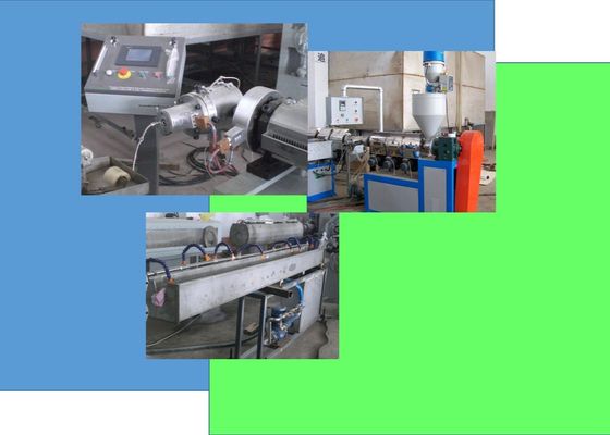 PP HDPE 강선 강화 호스 압출기 Machine/ 휜 관 기계