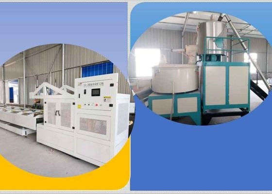 35 kw PE PVC 단일 벽 100Kg/H 파이프 압출 라인