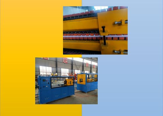 250kgh PLC 깊이인 스크루 HDPE 파형관 압출 라인