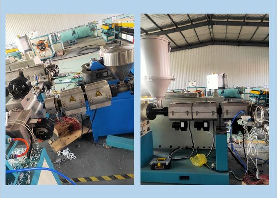 15 kw 단일 벽 PE 파형관 성형기