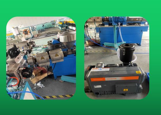 2-3.5m/Min PVC 두 배 벽 물결 모양 관 생산 라인 250-300 Kg/H
