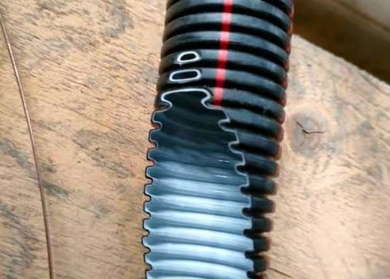 HDPE 단일 벽 파형관 압출 라인 20 밀리미터 지름 / 성형기