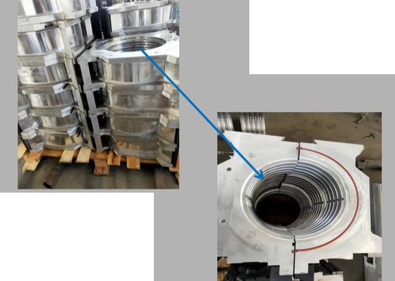HDPE 중벽 파형관 생산 라인 ID200mm ID600 밀리미터