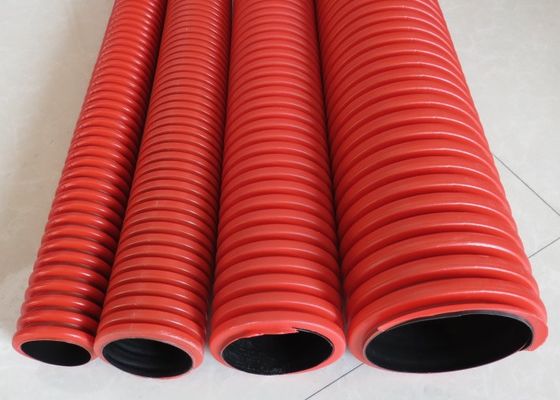 50-250 mm HDPE 이중 벽 골판지 파이프 기계 압출 라인