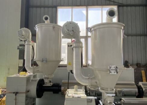 63mm 120-220kg/h 가스 공급 단일 나사 PE 파이프 압출기 기계