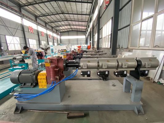 기계를 만드는 20-80kg/h PP PE PVC 관 단일 나사 압출기 기계