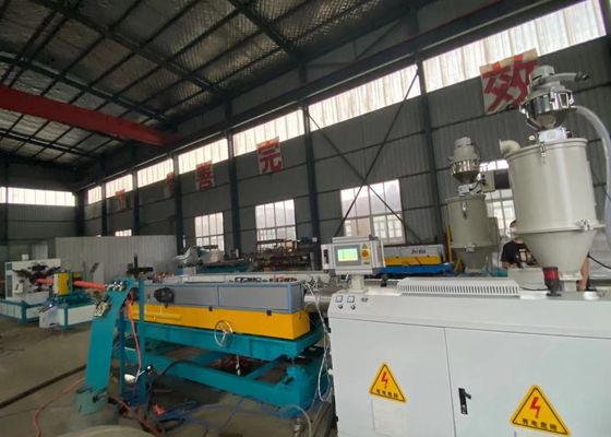 50-110mm 플라스틱 PVC 단 하나 벽 물결 모양 연장선 PLC 통제