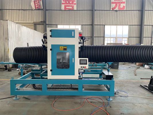 200 밀리미터 - 400 밀리미터 PE PP HDPE 중벽 파형관 압출 라인