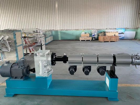 16-63mm HDPE PE PVC 단일 벽 파형관 압출 라인 성형기