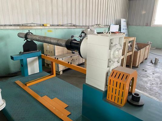 플라스틱 20-63mm PVC PP PE  단일 벽 파형관 압출 라인 60-100kg/H