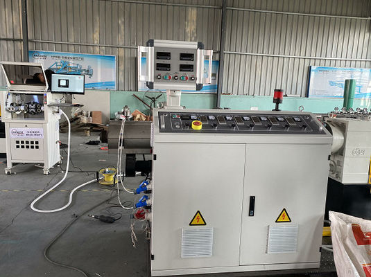 고효율 HDPE / PE 플라스틱 파이프 생산 선로 관 압출 기계